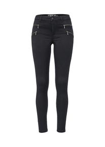 Only, Damen Jeggings mit Zippern 'Royal', Black Denim