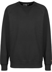 Carhartt Work In Progress Carhartt WIP, Herren Sweatshirt 'Chase', Schwarz