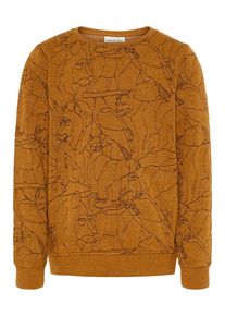 name it, Sweatshirt, Bronze / Schwarz