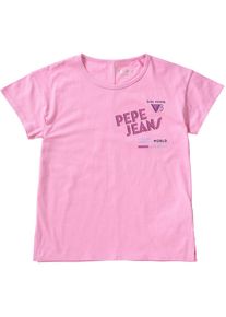 Pepe Jeans, M&auml;dchen T-Shirt NELLY f&uuml;r M&auml;dchen, Rosa