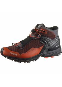 Salewa, Herren Wanderschuhe 'MS Ultra Flex Mid GTX', Dunkelorange / Schwarz