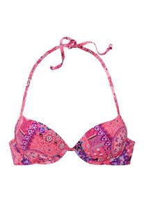 Buffalo, Damen Push Up-Bikinitop 'Happy', Pink