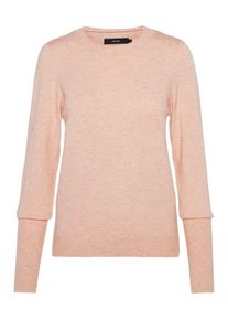 Véro Moda VERO MODA, Damen Ballon Strickpullover, Pink