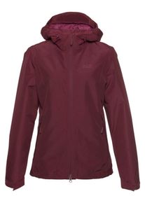 Jack Wolfskin, Damen Funktionsjacke 'Chilly Morning', Karminrot