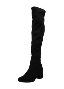 ABOUT YOU, Damen Overknee-Stiefel 'Asya', Schwarz