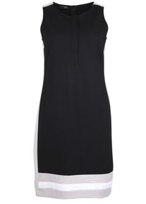 Cinque, Damen Jerseykleid 'CIEGO', Hellgrau / Schwarz / Weiß