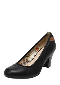 Tom Tailor, Damen Pump, Schwarz