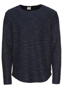 Jack & Jones JACK & JONES, Herren Pullover 'JORVISIGI SWEAT CREW NECK', Dunkelblau