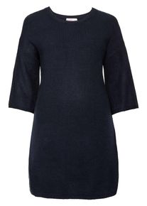 SheeGOTit, Damen Strickkleid, Nachtblau