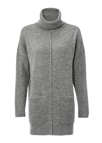 Heine, Damen Rollkragenpullover, Grau