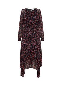 Vila, Damen Kleid, Blau / Rot / Schwarz / Weiß