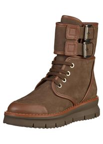 Geox, Damen Stiefelette, Braun / Mokka