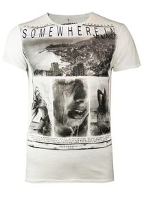 Trueprodigy, Herren T-Shirt 'Somewhere in Monaco', Weiß