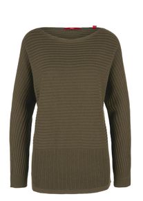 s.Oliver RED LABEL, Damen Pullover, Khaki