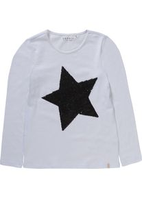 Esprit, M&auml;dchen Langarmshirt, Mischfarben / Wei&szlig;