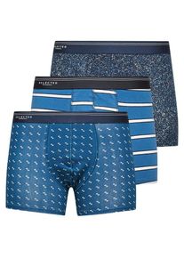 Selected Homme, Herren Basic 3er-Pack Boxershorts, Blau