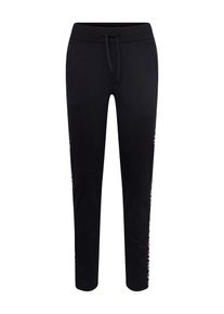 Hugo, Herren Hose 'Dusten 10100205 01', Schwarz / Weiß