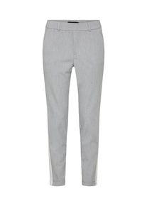 Véro Moda VERO MODA, Damen Hose 'MAYA', Hellgrau / Weiß
