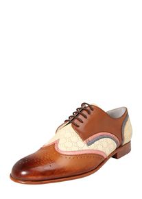 Melvin & Hamilton MELVIN & HAMILTON, Damen Schn&uuml;rschuh 'Sally 15', Braun / Rosa / Wei&szlig;