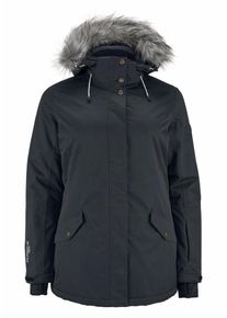 Polarino, Damen Skijacke, Schwarz