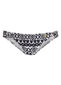 Lascana, Damen Bikini-Hose 'Grace', Schwarz / Weiß