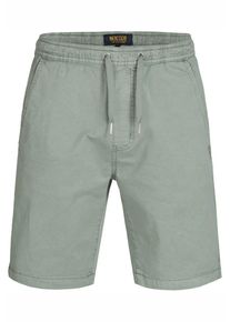 INDICODE JEANS, Herren Shorts 'Kelowna', Pastellblau