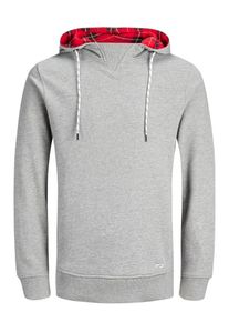 Jack & Jones JACK & JONES, Herren Hoodie, Grau