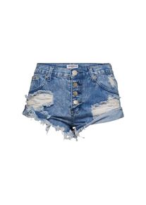 Glamorous, Damen Shorts 'KA4527', Blau