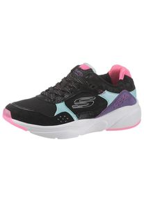 Skechers, Damen Sneaker 'Meridian', Türkis / Helllila / Pink / Schwarz / Weiß