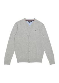 Tommy Hilfiger, Strickjacke, Graumeliert