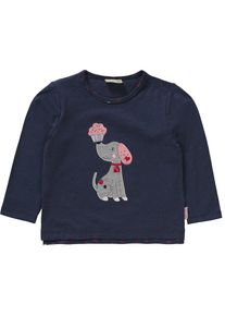 SALT & PEPPER SALT AND PEPPER, M&auml;dchen Langarmshirt, Navy / Grau / Rosa