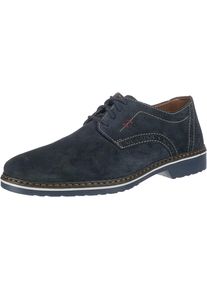 Rieker, Herren Schnürschuhe, Navy / Braun