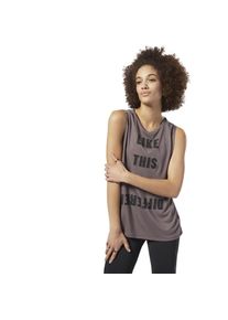 Reebok, Damen Tanktop, Mokka / Schwarz