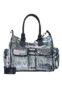 Desigual, Damen Handtasche 'Explorer London Medium', Hellblau / Grau