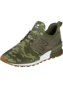New Balance, Herren Sneaker 'MS574', Grün / Oliv / Hellgrün