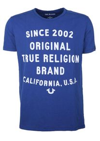 True Religion, Herren T-Shirt, Blau