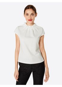 comma, Damen Bluse, Weiß