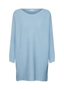 Tom Tailor Denim, Damen Pullover 'Ottoman', Rauchblau