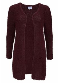 ZIZZI, Damen Cardigan, Bordeaux