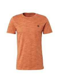 Tom Tailor Denim, Herren Shirt, Anthrazit / Dunkelorange