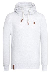 Naketano, Herren Sweatshirt 'Diese Nüsse', Hellgrau