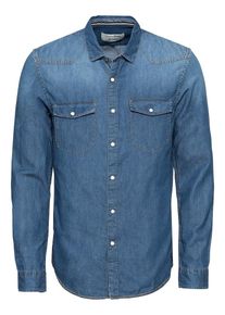 Tom Tailor Denim, Herren Hemd, Blue Denim