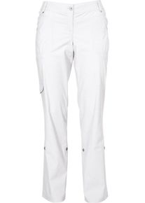 sheego Casual, Damen Cargohose, Weiß