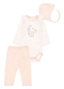 name it, M&auml;dchen Body + Hose Geschenk-Set, Pfirsich