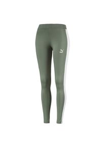 Puma, Damen 'T7' Leggings, Oliv