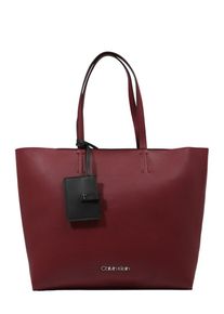 Calvin Klein, Damen Tasche 'TACK SHOPPER', Bordeaux