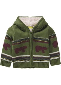LEMON BERET, Übergangsjacke, Grün / Weinrot / Weiß