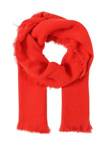 Esprit, Damen Schal mit Fransen, Rot