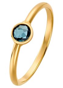Christ, Damen Ring '60119074', Pastellblau / Gold