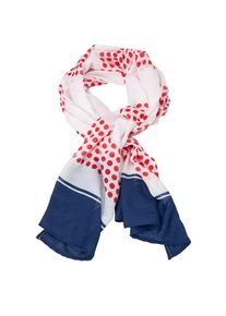s.Oliver RED LABEL, Damen Schal, Blau / Rot / Weiß